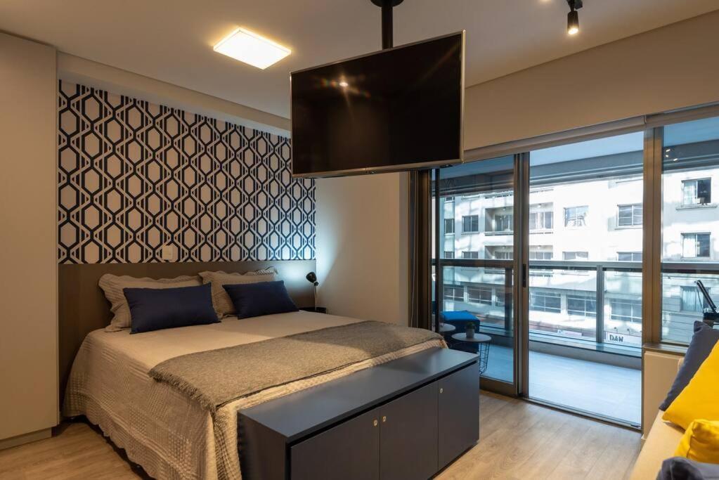 Studio Moderno E Sofisticado, Centro Sao Paulo 117 Екстериор снимка