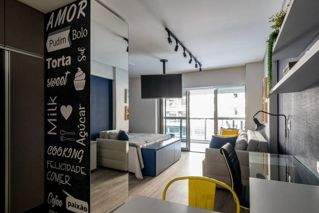 Studio Moderno E Sofisticado, Centro Sao Paulo 117 Екстериор снимка